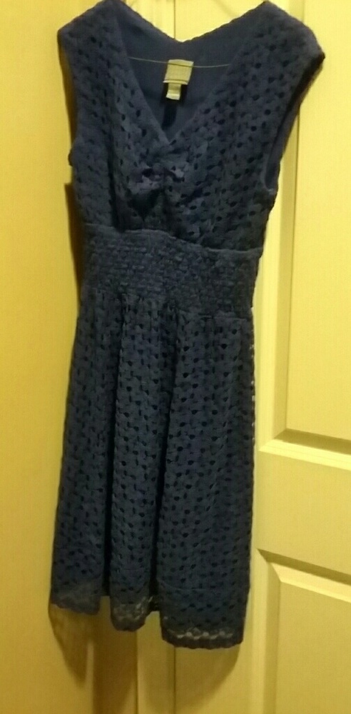 Lace dress Rabbit Rabbit Rabbit vibrant blue - Picture 3 of 4